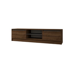 Hanah Home Soporte de TV Olça - Nogal y Antracita